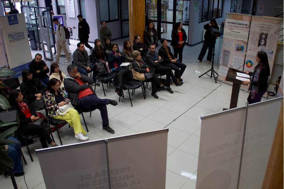 Lanzamiento de exposición itinerante “Mujeres Periodistas en La Araucanía”